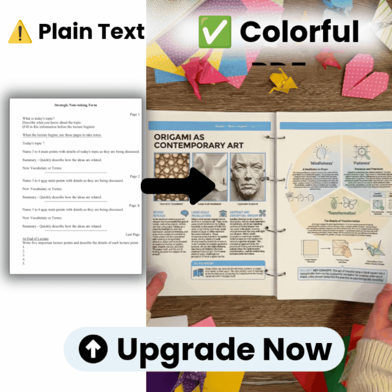 Upgrade To Colorful Beginner Friendly Book